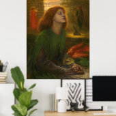Beata Beatrix - Dante Gabriel Rossetti Poster (Heimbüro)