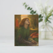 Beata Beatrix - Dante Gabriel Rossetti Postkarte (Stehend Vorderseite)