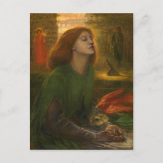 Beata Beatrix - Dante Gabriel Rossetti Postkarte