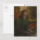 Beata Beatrix von Dante Gabriel Rossetti Postkarte (Vorne/Hinten)