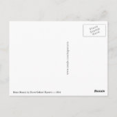 Beata Beatrix von Dante Gabriel Rossetti Postkarte (Rückseite)