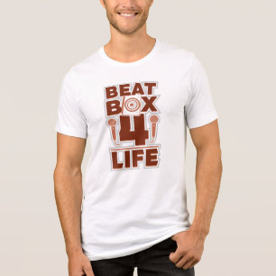 Beatbox 4 Life Music and Rhythmus Novelty Tri-Blend Shirt