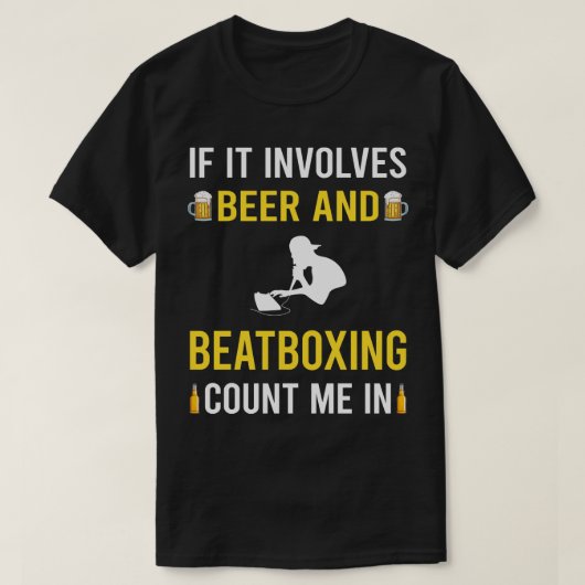 Beatbox Beatboxer Beat Box T-Shirt (Design vorne)