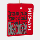 Beatboxer Extraordinaire CUSTOM Keramikornament (Rechts)