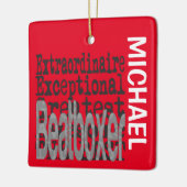 Beatboxer Extraordinaire CUSTOM Keramikornament (Links)