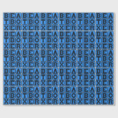 Beatboxer, Stimmakrobatik Geschenkpapier (Flach)