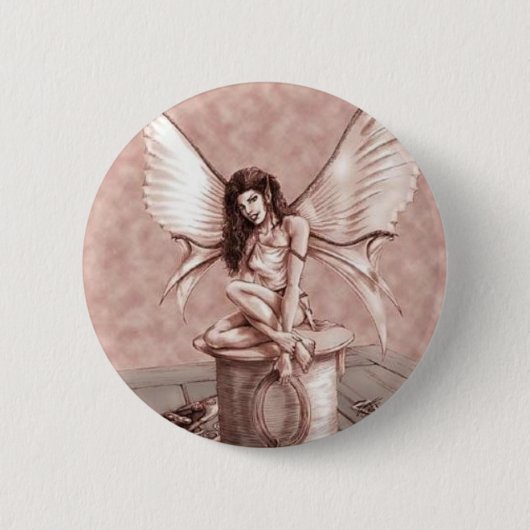 beatDayPinkFairy Button (Vorderseite)