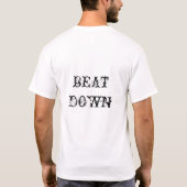 Beatdownknöchel T-Shirt (Rückseite)