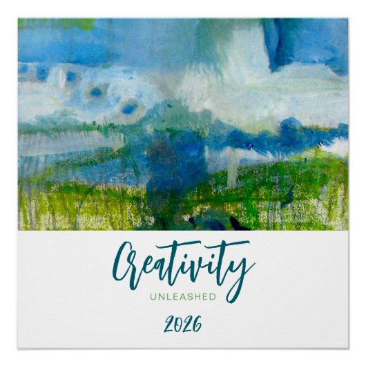 Beatiful poster to awaken your creativity  (Vorderseite)