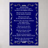 Beatituden an der fliegenden Seagull-Grenze Poster (Vorne)