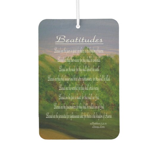 Beatitudes Autolufterfrischer (Vorderseite)