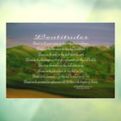 Beatitudes Fensteraufkleber (Blatt 3)