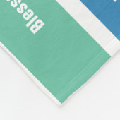 Beatitudes Fleece Blanket (Ecke)