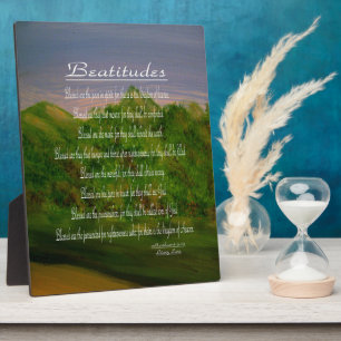 Beatitudes Fotoplatte