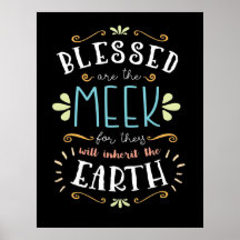 Beatitudes, gesegnet sind die Meek