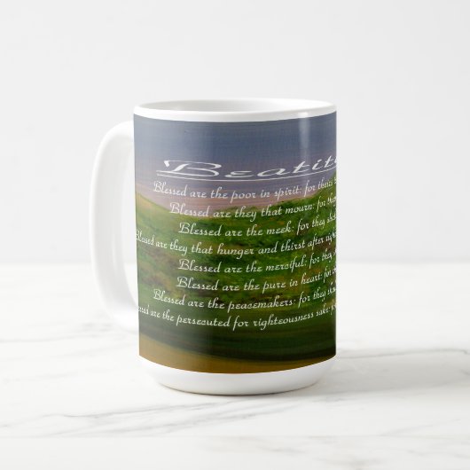 Beatitudes Kaffeetasse (Vorderseite Links)
