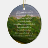 Beatitudes Keramik Ornament (Links)