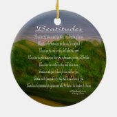 Beatitudes Keramik Ornament (Hinten)
