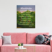 Beatitudes Leinwanddruck (Insitu (Wohnzimmer))