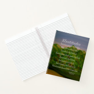 Beatitudes Notizblock