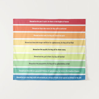 Beatitudes Palette Tapestry Wandteppich