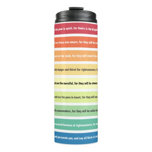 Beatitudes Palette Wasser Flasche (Vorderseite)