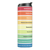 Beatitudes Palette Wasser Flasche (Nach links gedreht)