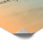 Beatitudes Poster (Sanibel Surf) (Ecke)