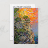 Beatitudes Prayer Card, Sermon auf dem Berg (Vorne/Hinten)