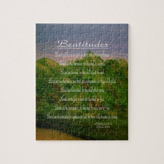 Beatitudes Puzzle (Vertikal)