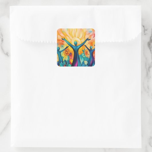 Beatitudes Stickers (Tasche)