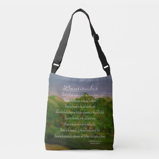 Beatitudes Tragetaschen Mit Langen Trägern (Vorderseite)