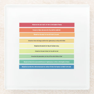 Beatitudes Untersetzer