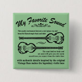 BEATLEBASS Knopf Button (Vorderseite)