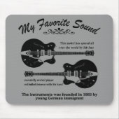 BEATLEGUITAR3 Mousepad (Vorne)