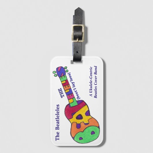 Beatleleles Gepäckanhänger (Vorderseite Vertikal)