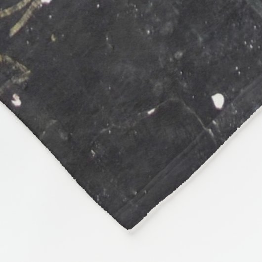 Beatles ashram fleecedecke (Ecke)