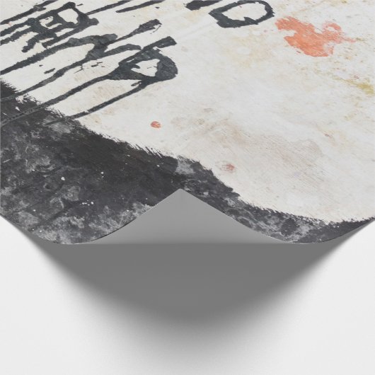 Beatles Ashram Geschenkpapier (Ecke)