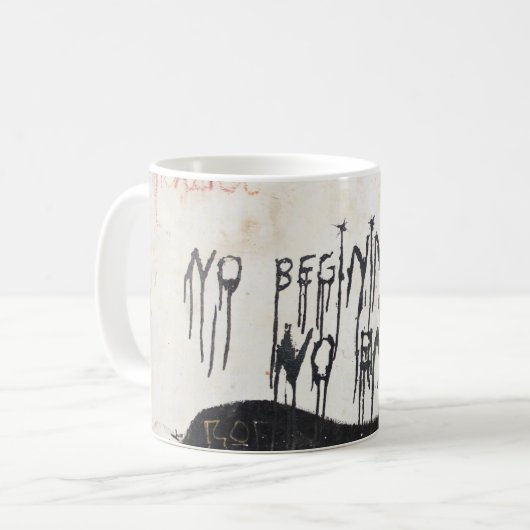 Beatles Ashram Kaffeetasse (Vorderseite Links)