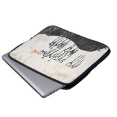 Beatles Ashram Laptopschutzhülle (Vorne Knopf)