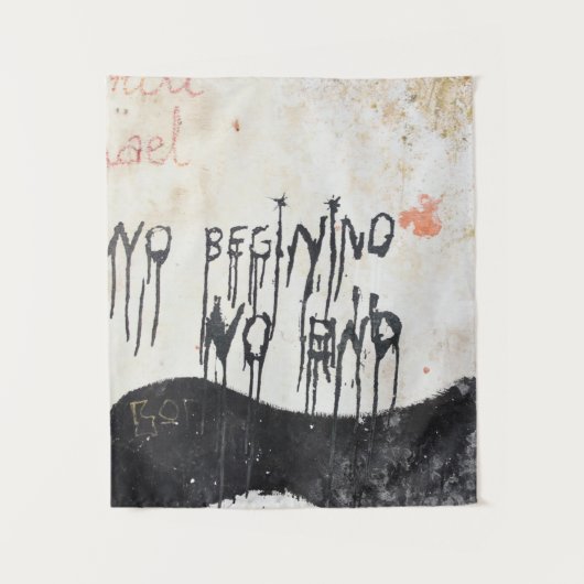 Beatles Ashram Wandteppich (Vorderseite)