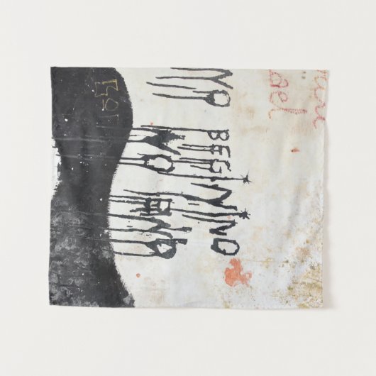 Beatles Ashram Wandteppich (Vorderseite (Horizontal))