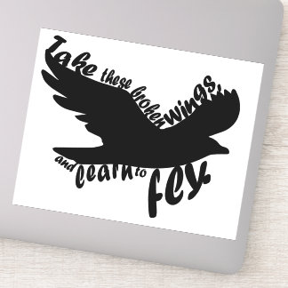 Beatles: Blackbird Aufkleber