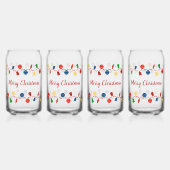 Beatles Garland mit Retro Weihnachtsschmuck Dosenglas (Vorderseite)