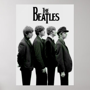 Beatles, Klassik Rock, Vintage Band, britische Mus Poster