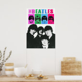 Beatles, Klassik Rock, Vintage Band, britische Mus Poster (Küche)