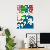 Beatles, Klassik Rock, Vintage Band, britische Mus Poster (Heimbüro)