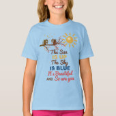 Beatles - liebe Prudence - The Sun ist oben T-Shirt (Vorderseite)