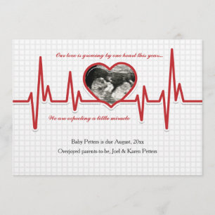 Beatmung des Fotos Schwangerschaft Ankündigung