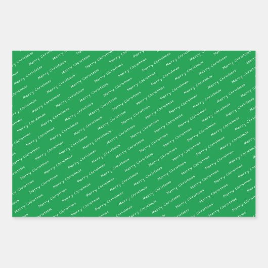 [Beatnik-Blasen] Retro-Polka-Dot grün gestrichen Geschenkpapier Set (Vorderseite 3)